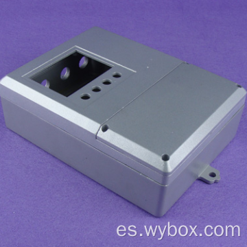 Caja impermeable de aluminio IP67 Caja de electrónica de aluminio personalizada Caja de aluminio fundido a presión AWP205 con tamaño 230 * 163 * 68